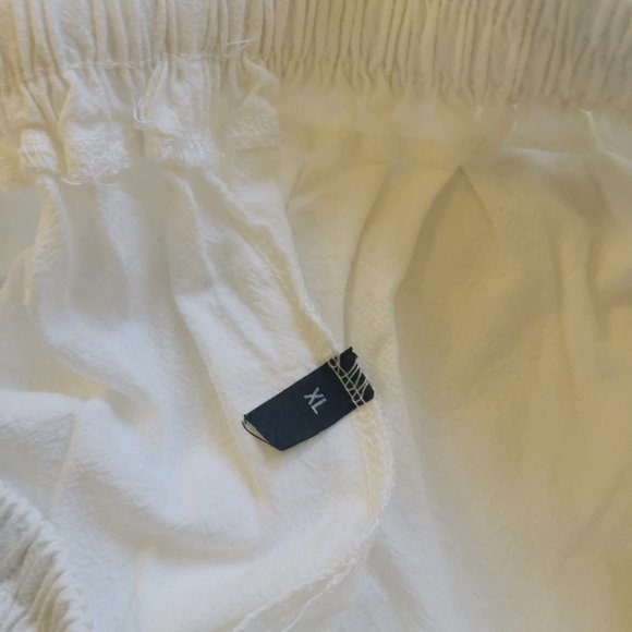 Capreze UnisexCapri Pants Casual Loose Yoga Beach 3/4 Shorts Elastic Waist - Picture 12 of 12